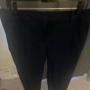 NWT LOFT RIVERA slim ankle pants in navy blue.